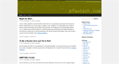 Desktop Screenshot of pfautsch.com